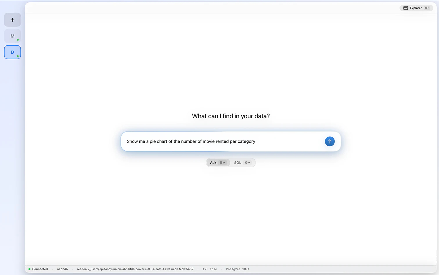 FluentDB: the AI-first interface for a SQLite database